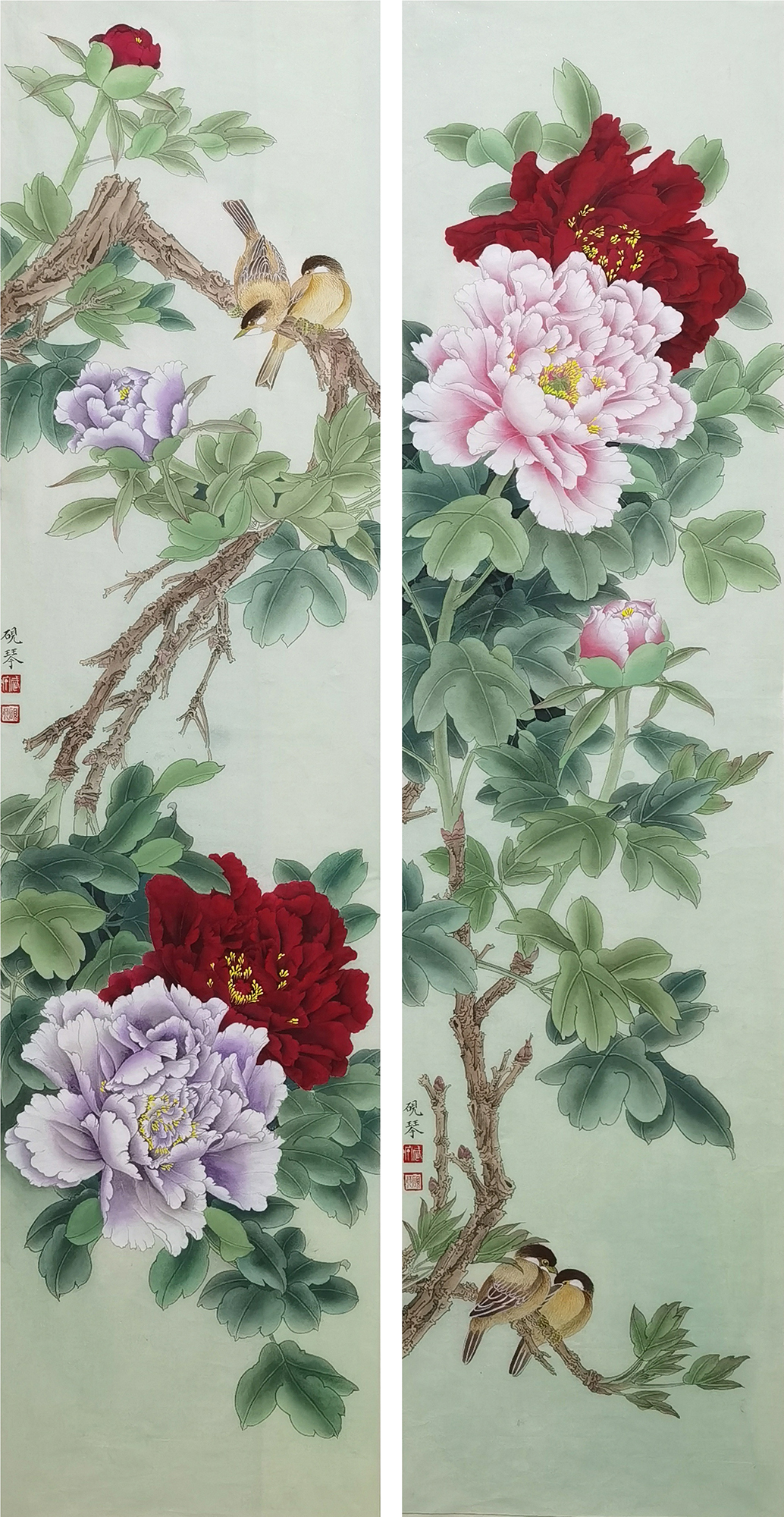 武艳琴作品9 《花开富贵》